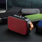 Wholesale Table Pro Fabric Soft Material Wireless Portable Bluetooth Speaker G2 (Black)